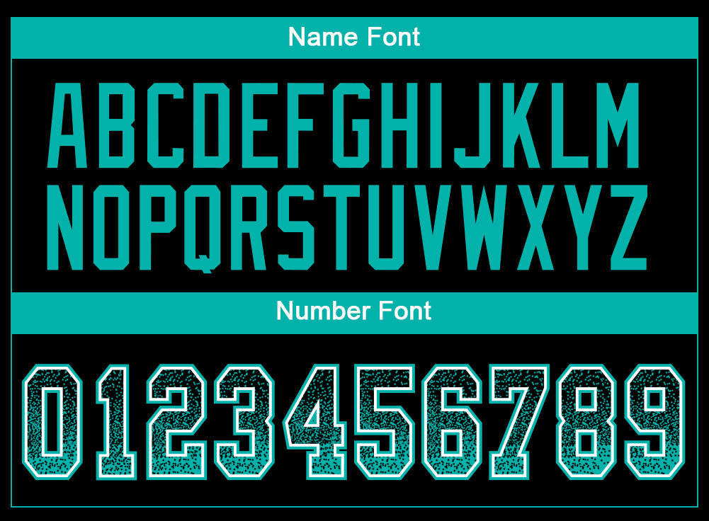 Custom Black Aqua-White Drift Fashion Football Jersey view 4