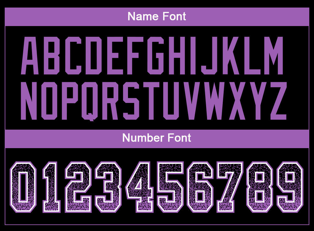 Custom Black Medium Purple-White Drift Fashion Football Jersey view 4