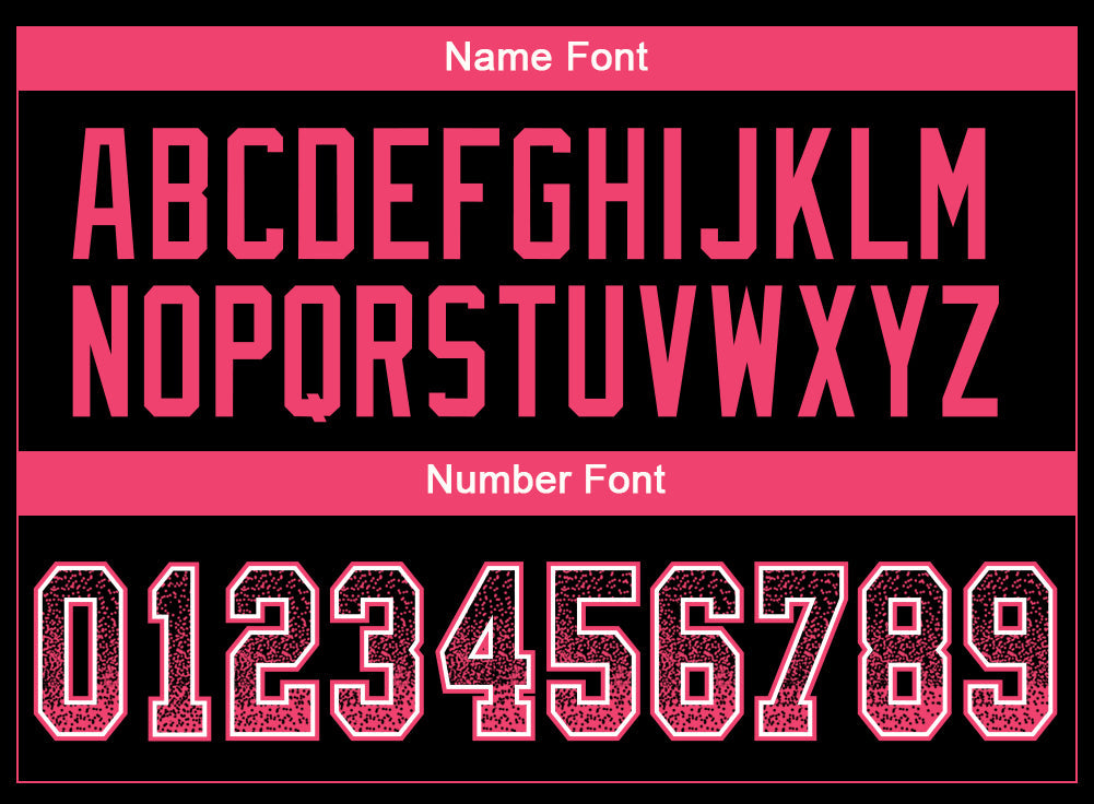 Custom Black Neon Pink-White Drift Fashion Football Jersey view 4