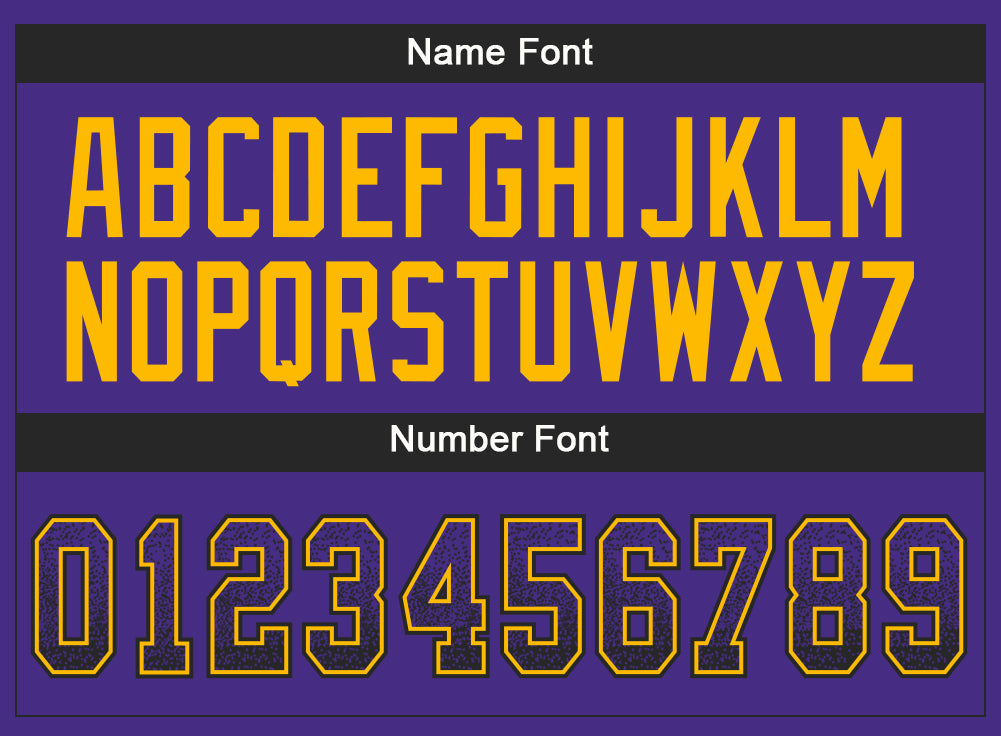Custom Purple Black-Gold Drift Fashion Football Jersey view 4