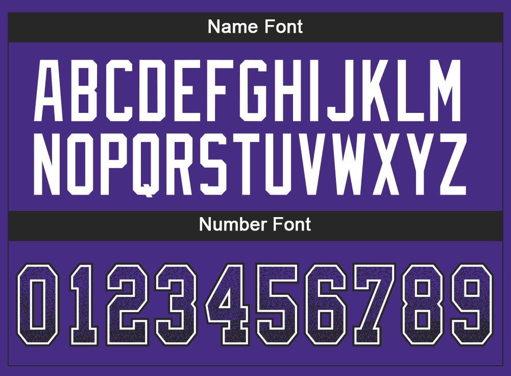 Custom Purple Black-White Drift Fashion Football Jersey view 4