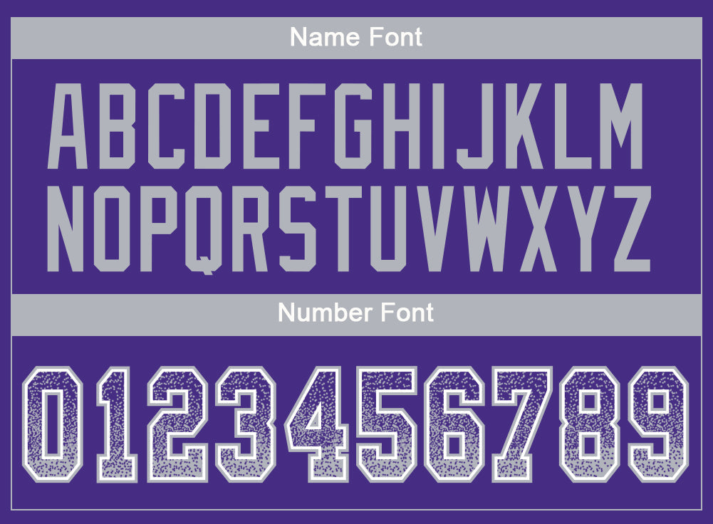 Custom Purple Gray-White Drift Fashion Football Jersey view 4