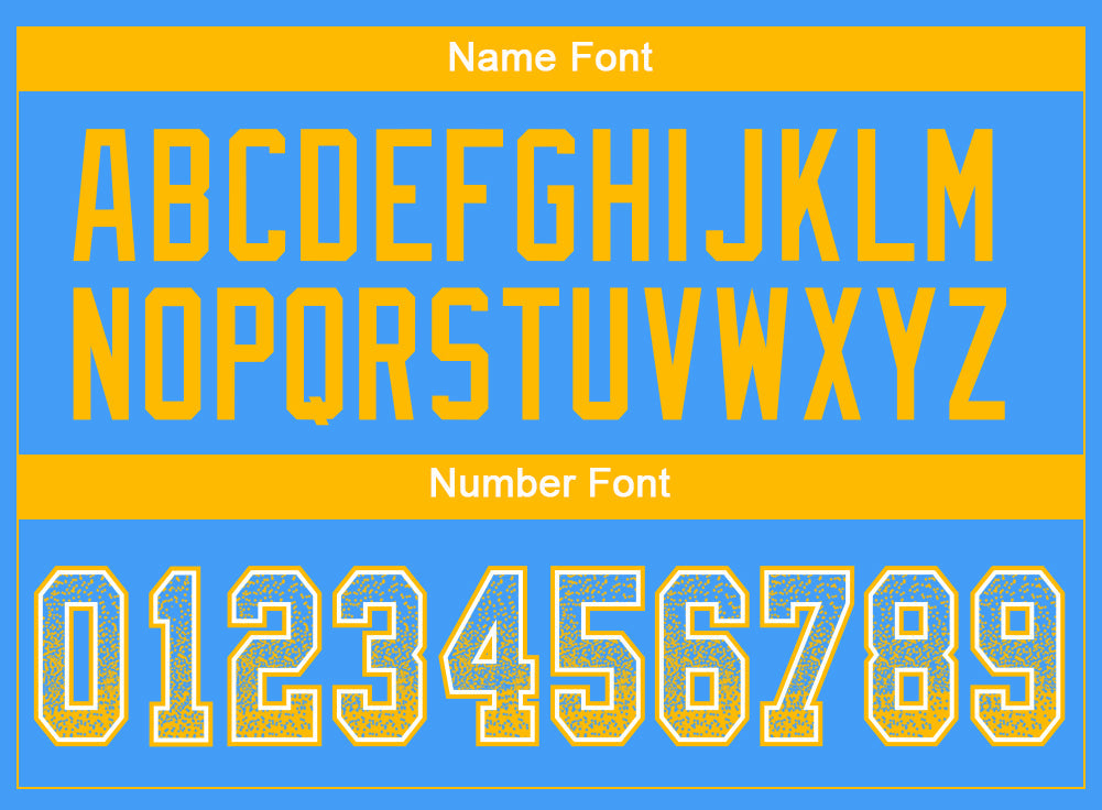 Custom Powder Blue Gold-White Drift Fashion Football Jersey view 4