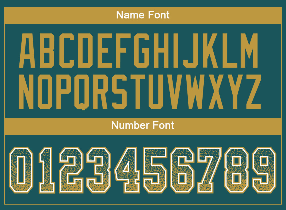 Custom Midnight Green Old Gold-White Drift Fashion Football Jersey view 4