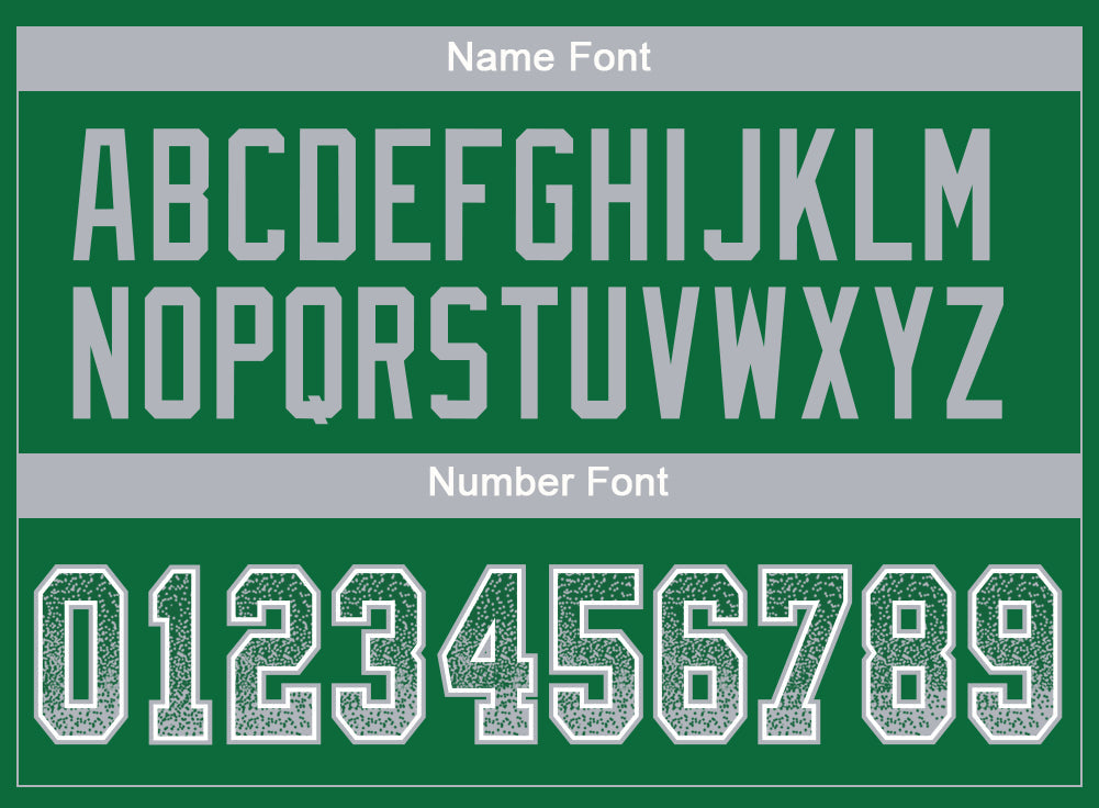 Custom Kelly Green Gray-White Drift Fashion Football Jersey view 4