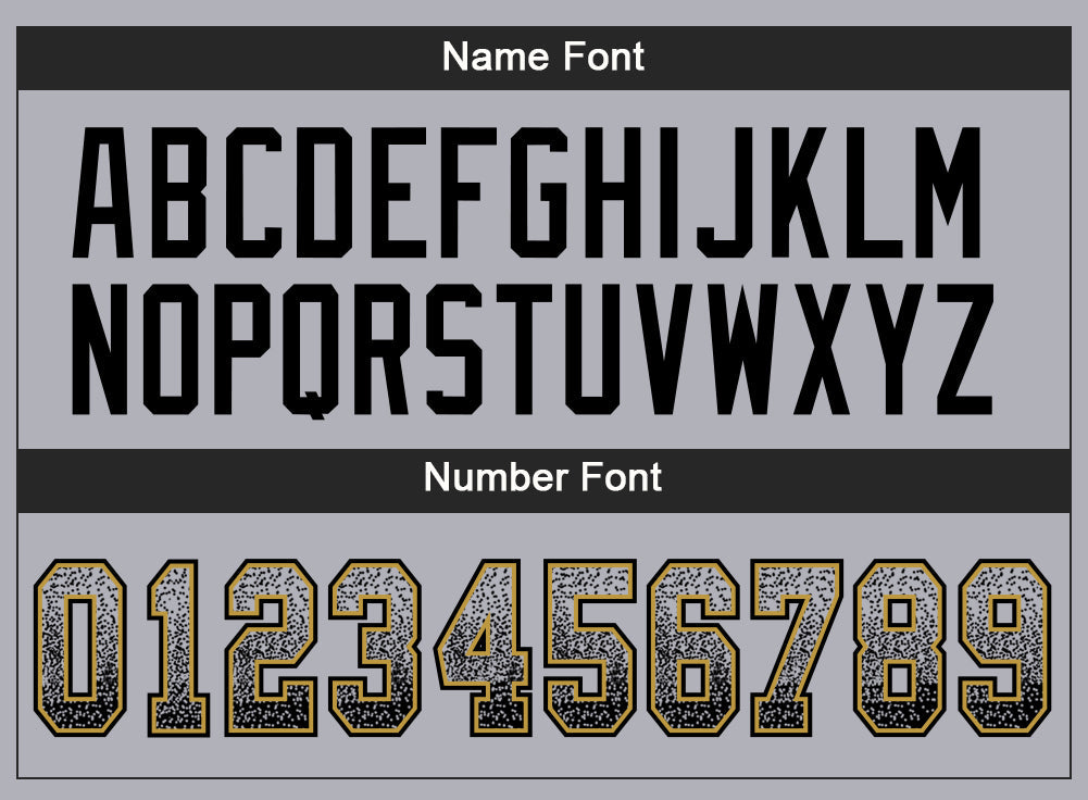 Custom Gray Black-Old Gold Drift Fashion Football Jersey view 4