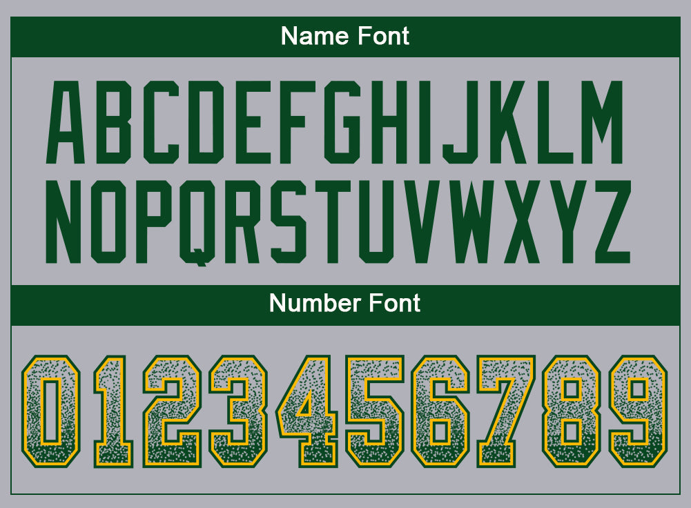 Custom Gray Green-Gold Drift Fashion Football Jersey view 4