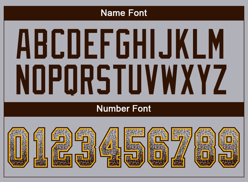 Custom Gray Brown-Gold Drift Fashion Football Jersey view 4