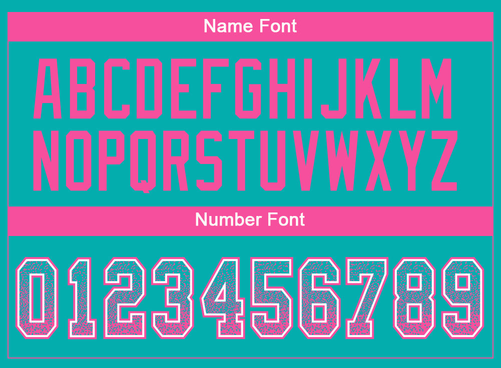 Custom Aqua Pink-White Drift Fashion Football Jersey view 4