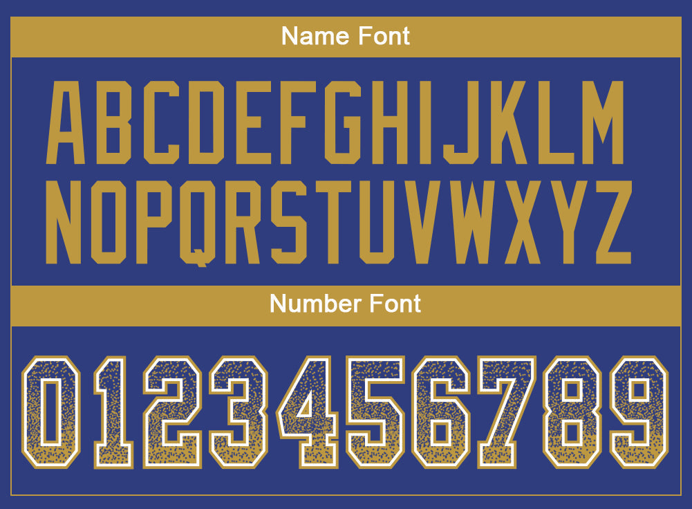 Custom Royal Old Gold-White Drift Fashion Football Jersey view 4
