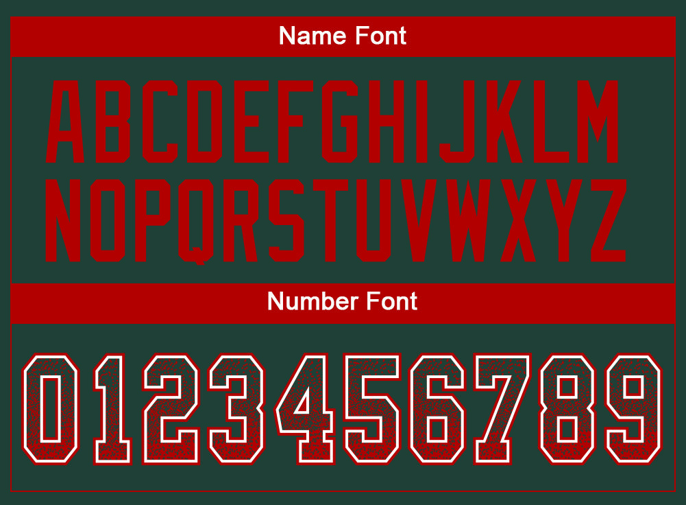 Custom Green Red-White Drift Fashion Football Jersey view 4