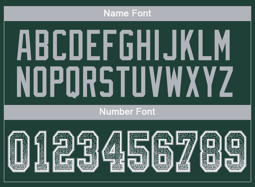 Custom Green Gray-White Drift Fashion Football Jersey view 4