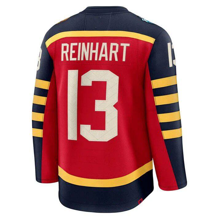F.Panthers #13 Sam Reinhart 2026 Premium Winter Classic Stitched American Hockey Jerseys - Main View