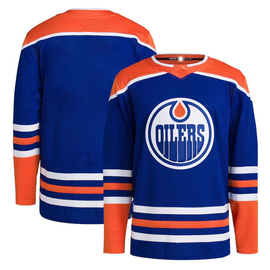 E.Oilers Home Primegreen Authentic Pro Blank Jersey Royal Stitched American Hockey Jerseys - Main View