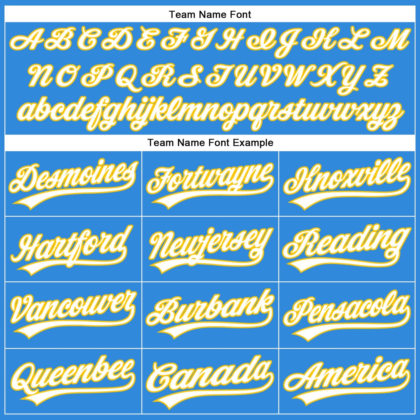 Custom Electric Blue White-Yellow Authentic Baseball Jersey view 4