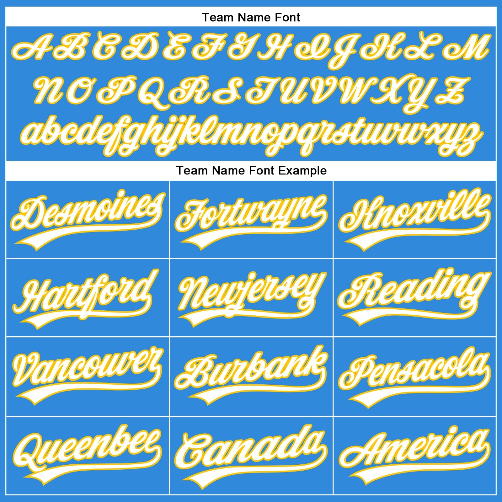 Custom Electric Blue White-Yellow Authentic Baseball Jersey view 4
