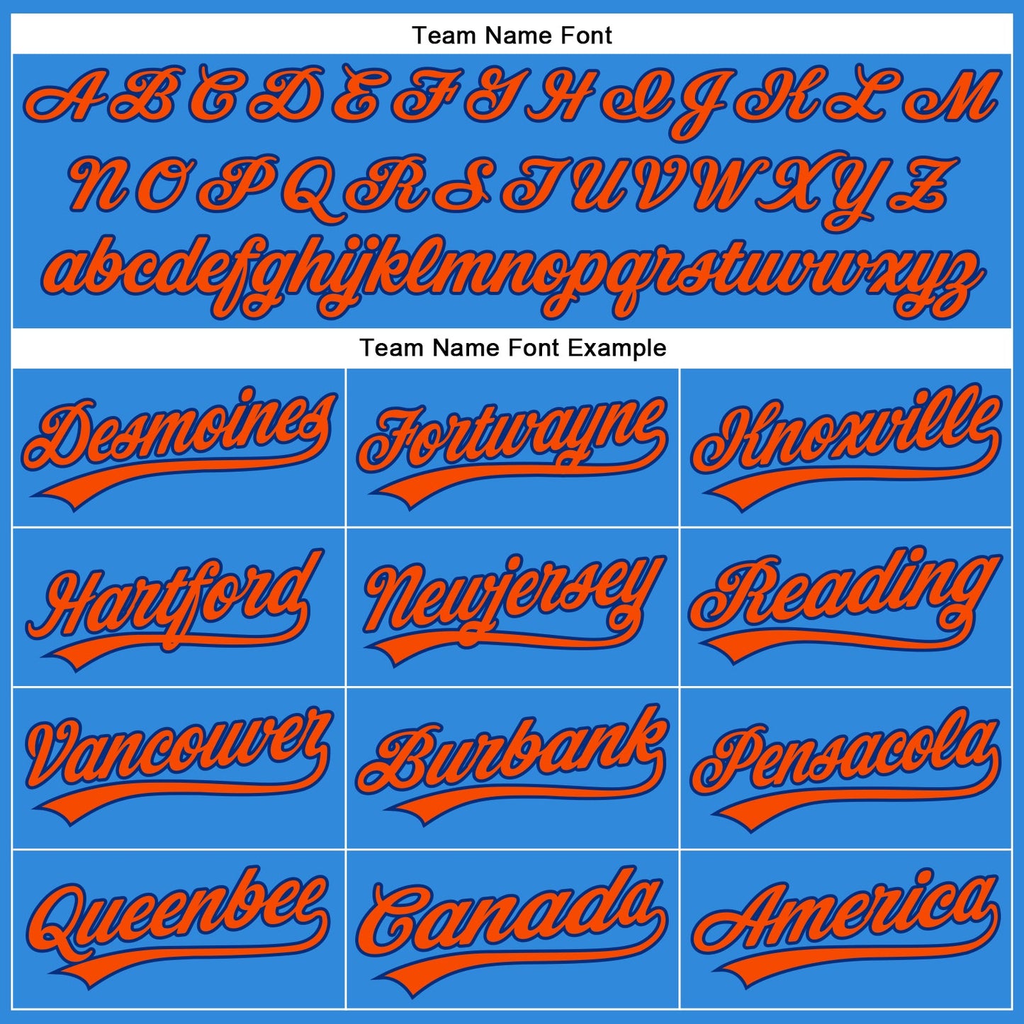 Custom Electric Blue Orange-Royal Authentic Baseball Jersey view 4