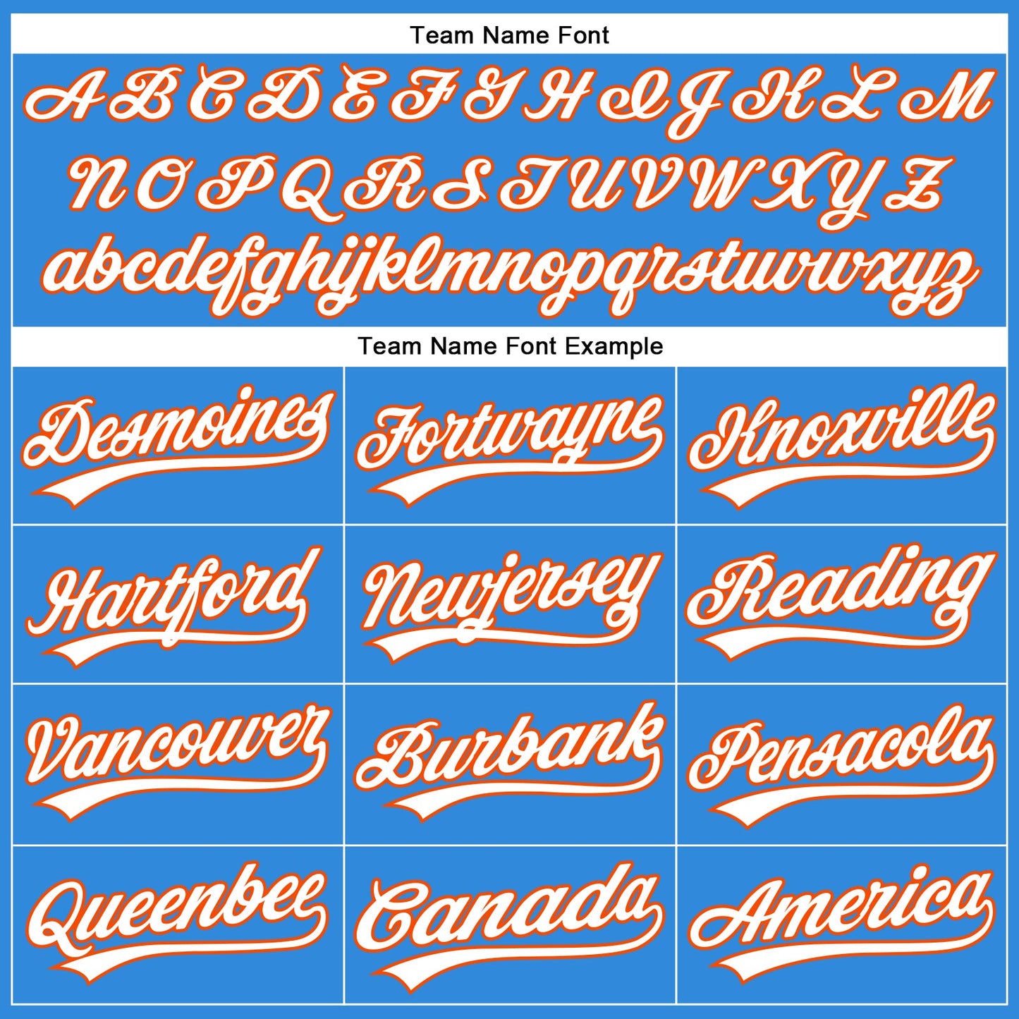 Custom Electric Blue White-Orange Authentic Baseball Jersey view 4