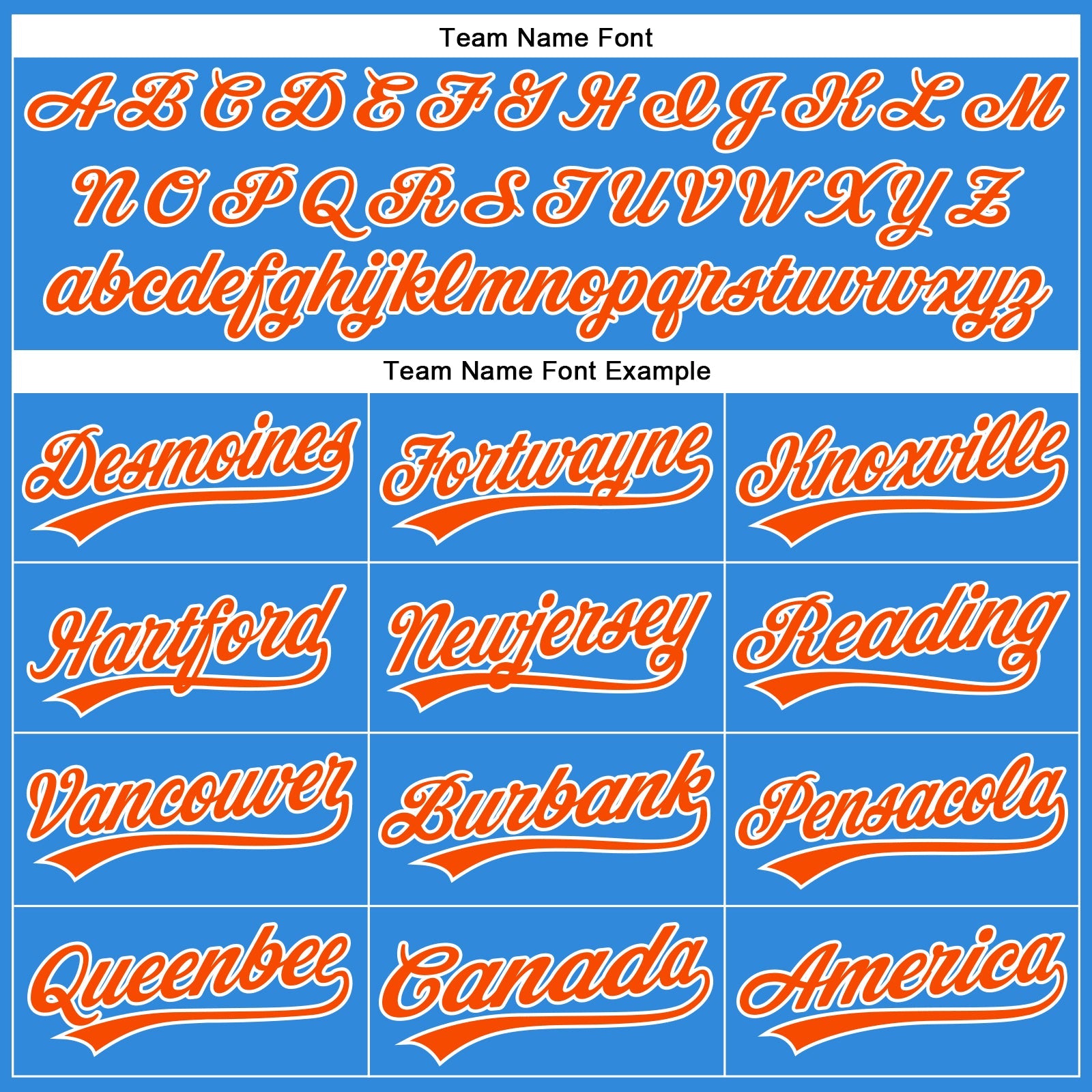Custom Electric Blue Orange-White Authentic Baseball Jersey view 4