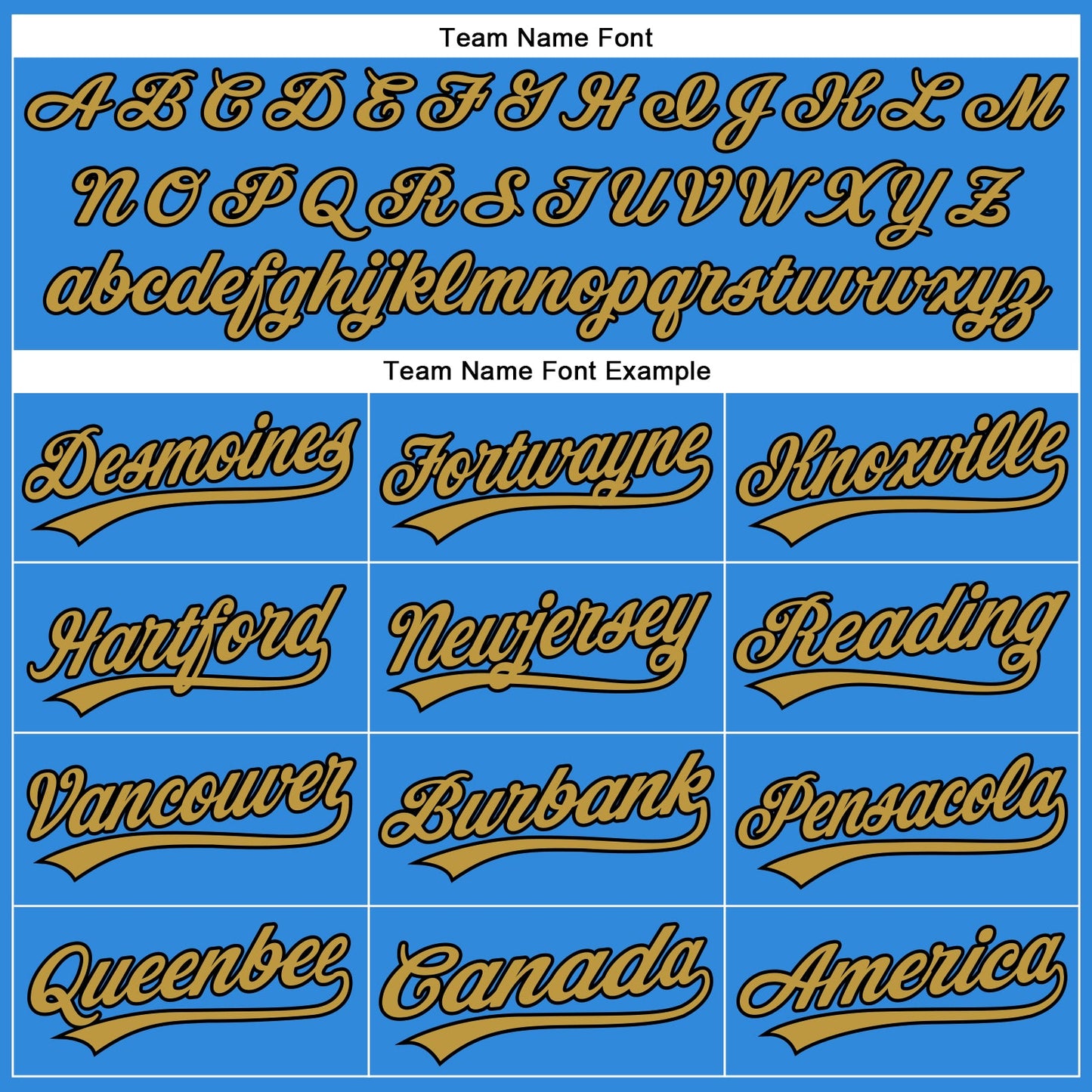 Custom Electric Blue Old Gold-Black Authentic Baseball Jersey view 4