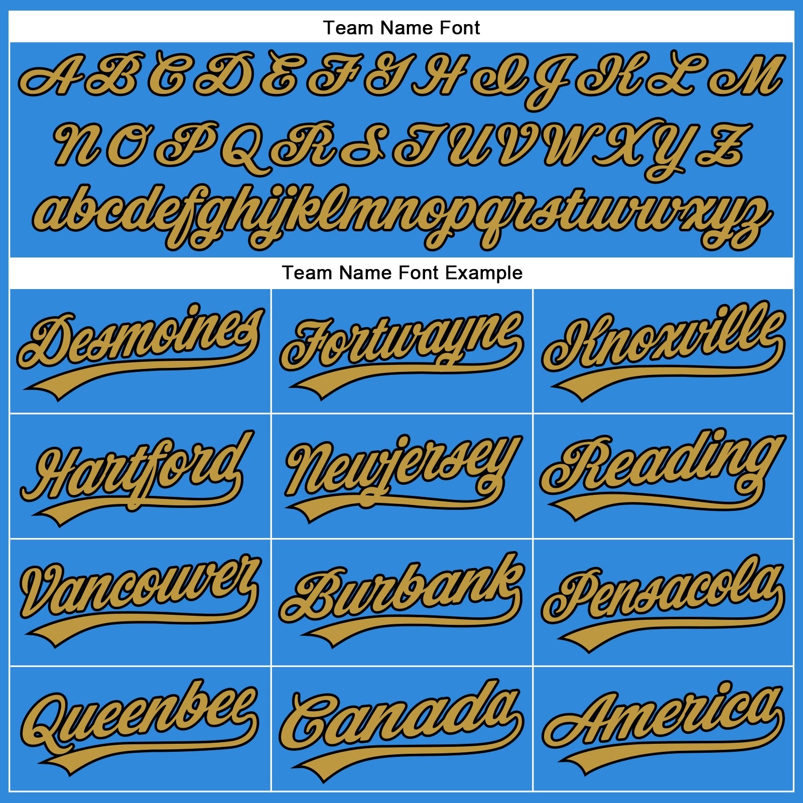 Custom Electric Blue Old Gold-Black Authentic Baseball Jersey view 4