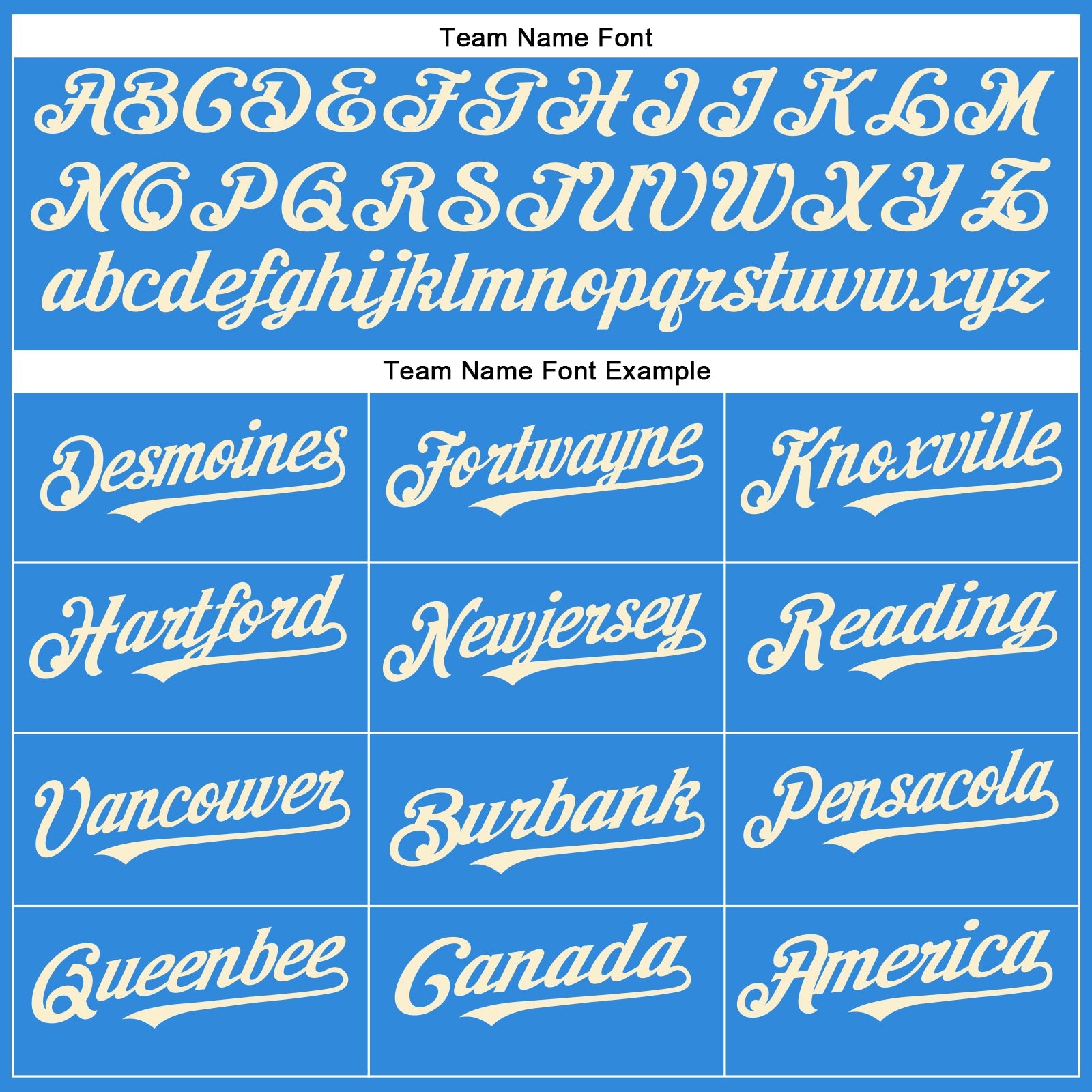 Custom Electric Blue Cream Authentic Baseball Jersey view 4