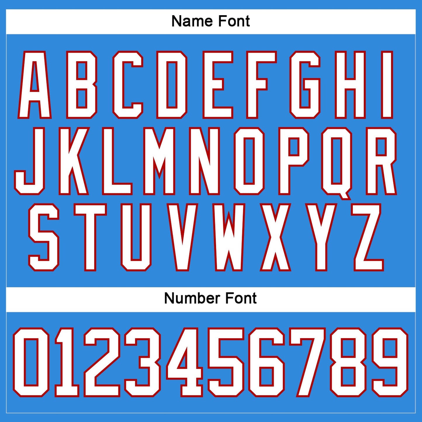 Custom Powder Blue White-Red Hockey Lace Neck Jersey view 5