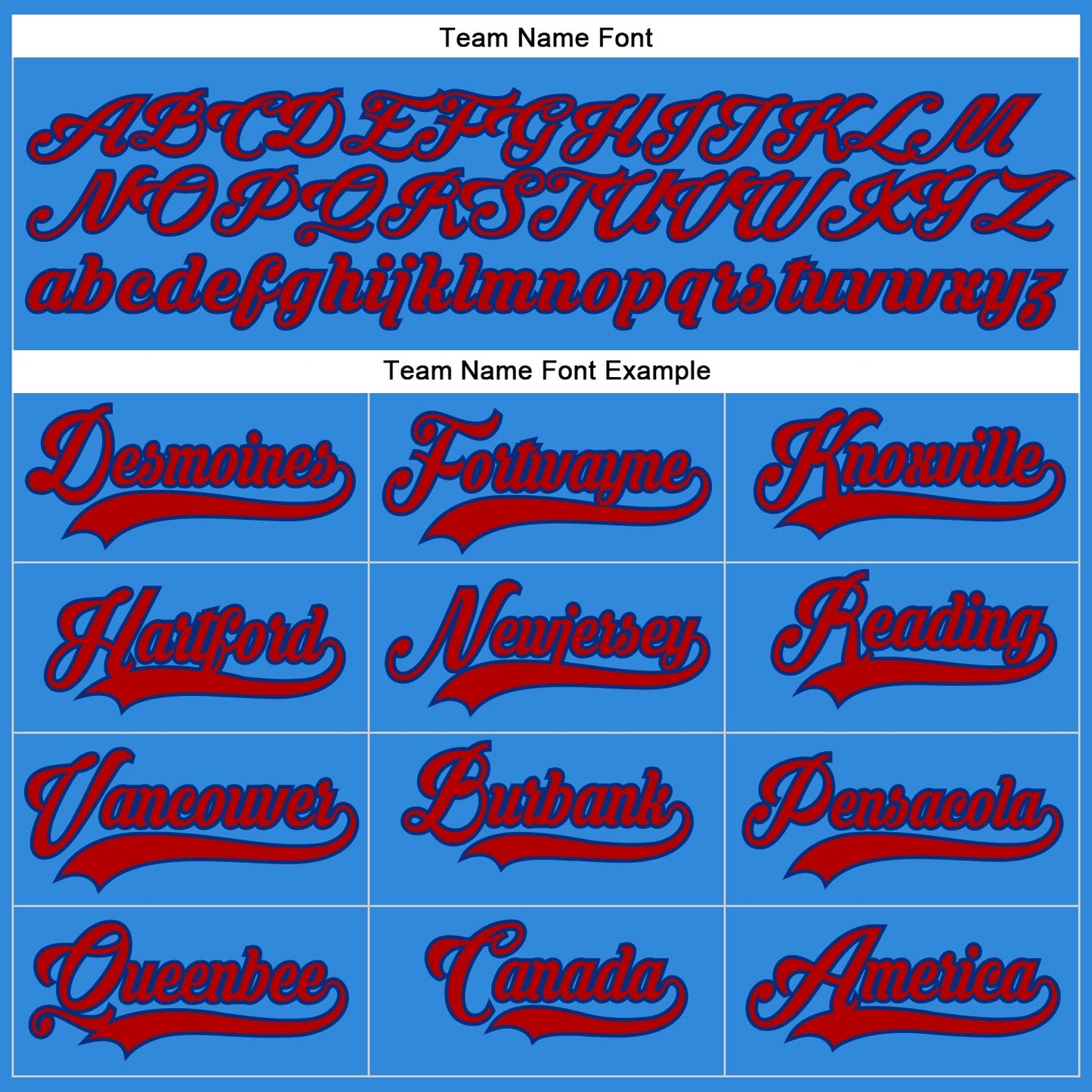 Custom Powder Blue Red-Royal Hockey Lace Neck Jersey view 4