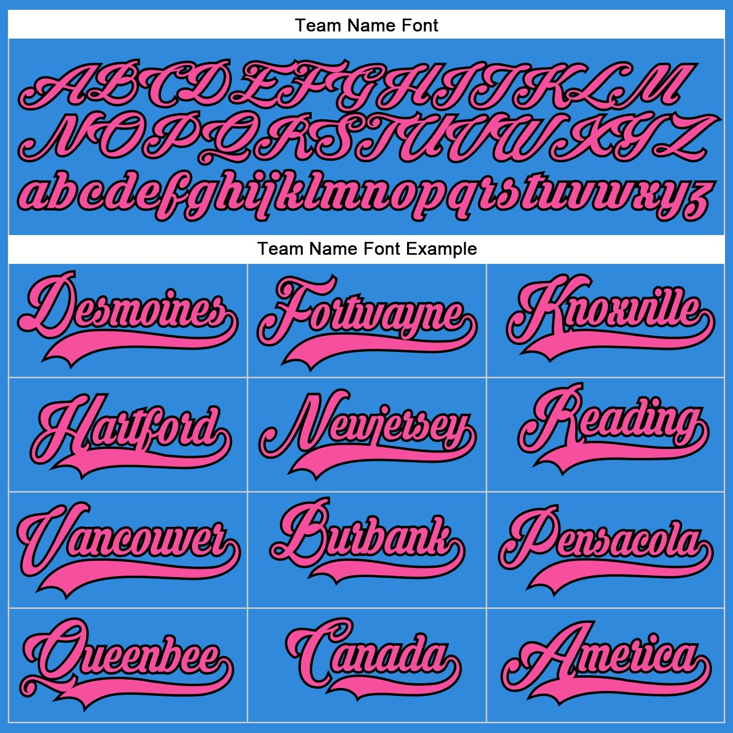 Custom Powder Blue Pink-Black Hockey Lace Neck Jersey view 4