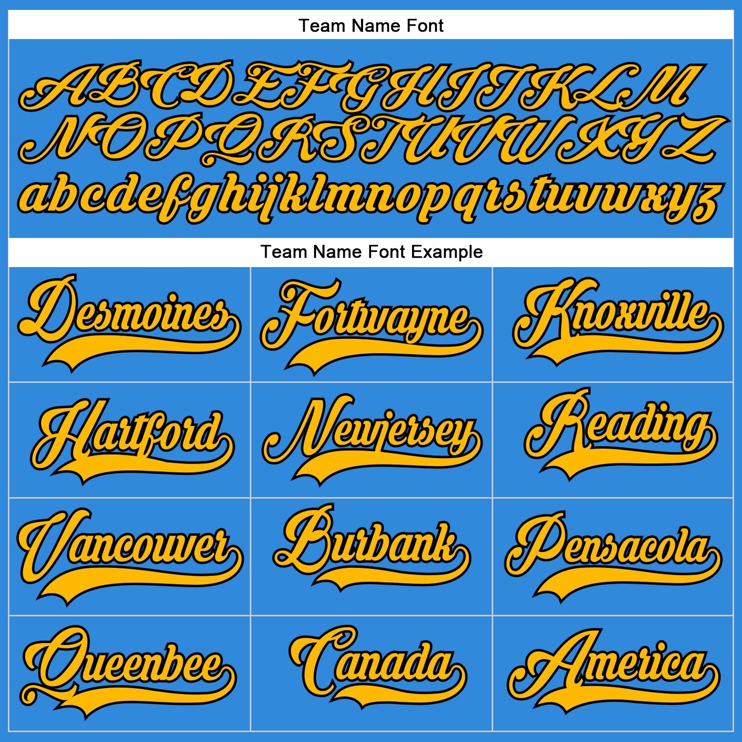 Custom Powder Blue Gold-Black Hockey Lace Neck Jersey view 4