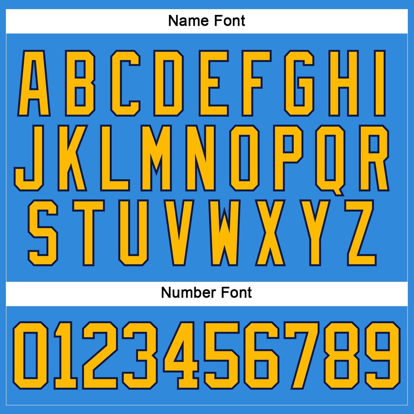 Custom Powder Blue Gold-Navy Hockey Lace Neck Jersey view 5