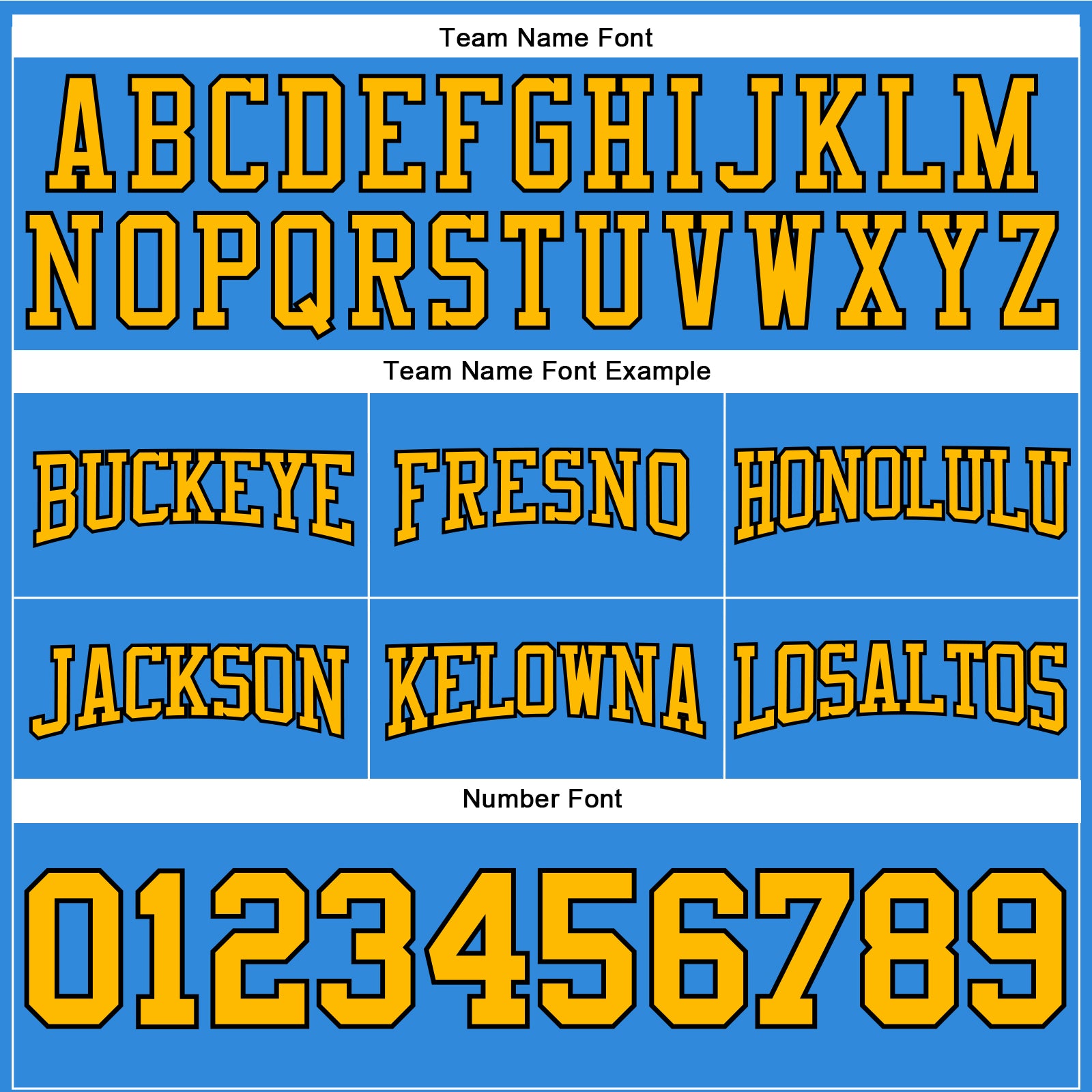 Custom Stitched Powder Blue Gold-Black Football Pullover Sweatshirt Hoodie view 3