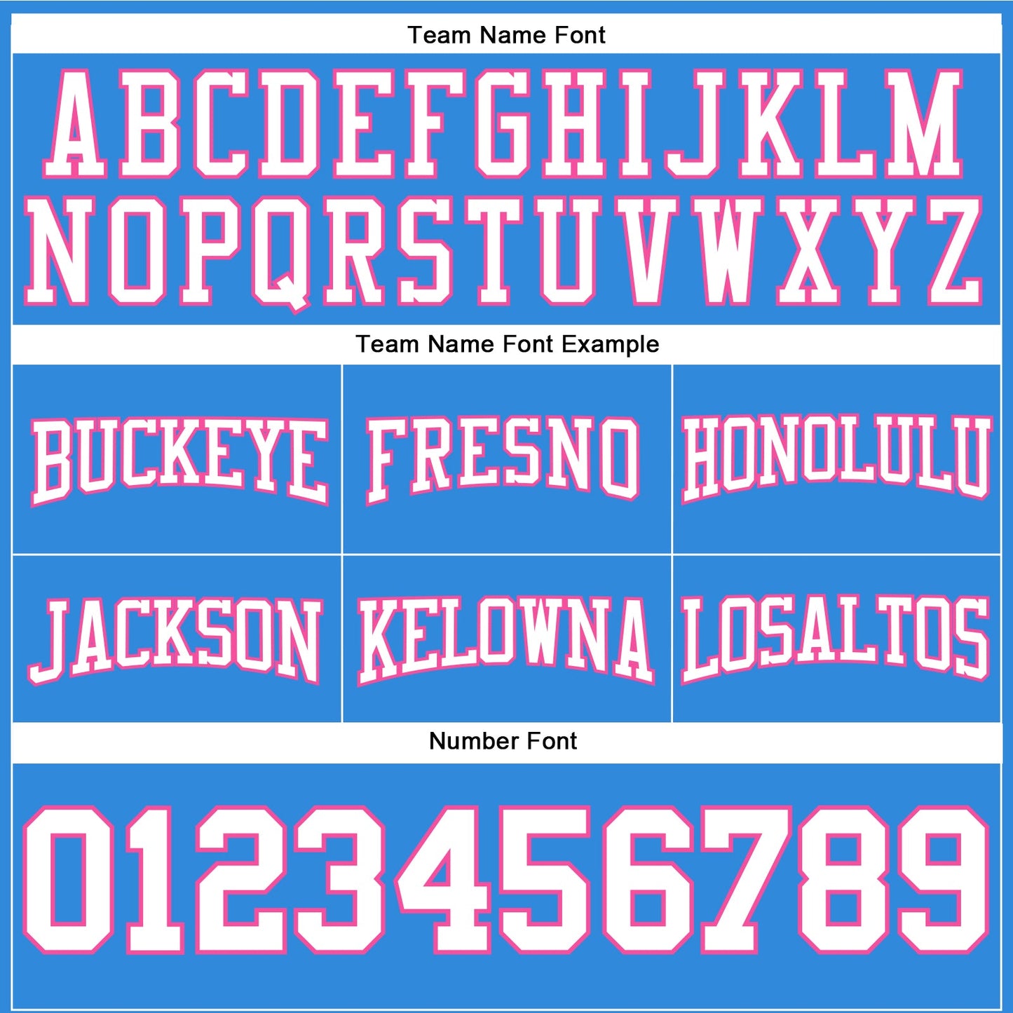 Custom Stitched Powder Blue White-Pink Football Pullover Sweatshirt Hoodie view 3
