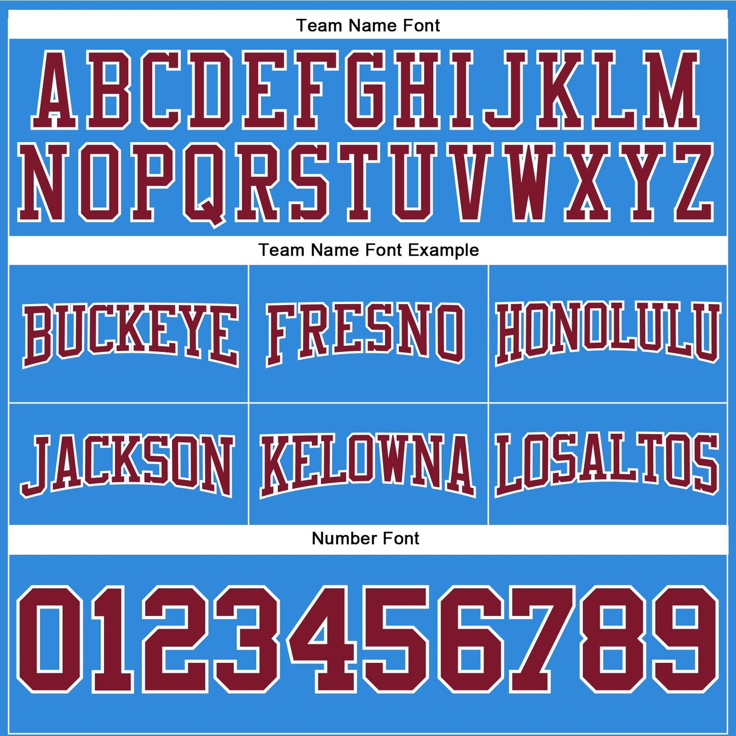Custom Stitched Powder Blue Crimson-White Football Pullover Sweatshirt Hoodie view 3