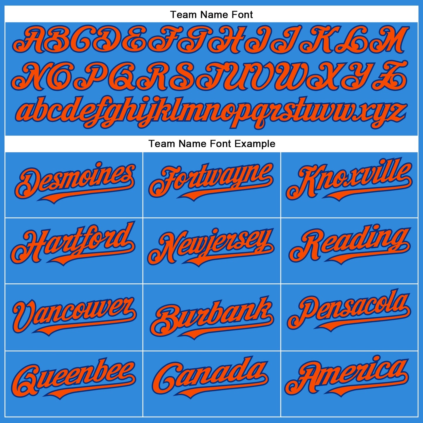 Custom Electric Blue Orange-Royal Authentic Baseball Jersey view 4