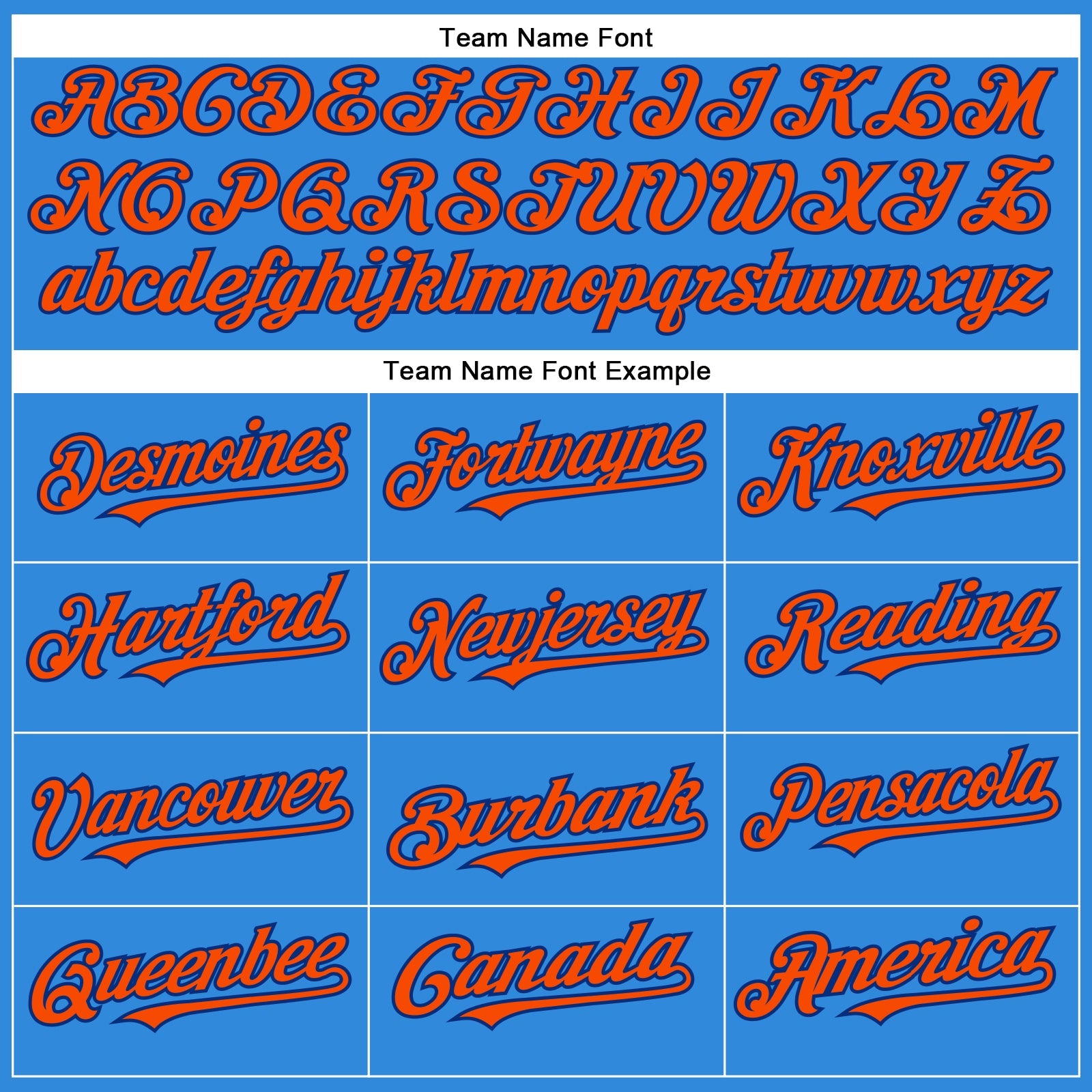 Custom Electric Blue Orange-Royal Authentic Baseball Jersey view 4
