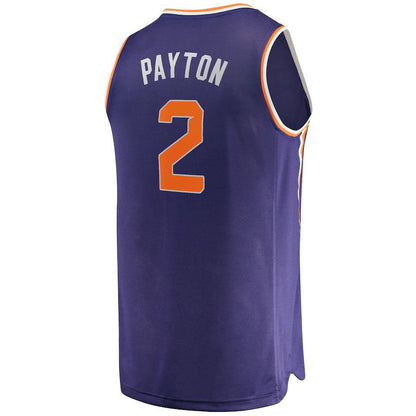 P.Suns #2 Elfrid Payton Fanatics Branded  2021-22 Fast Break Replica Jersey Icon Edition Purple Stitched American Basketball Jersey - Main View
