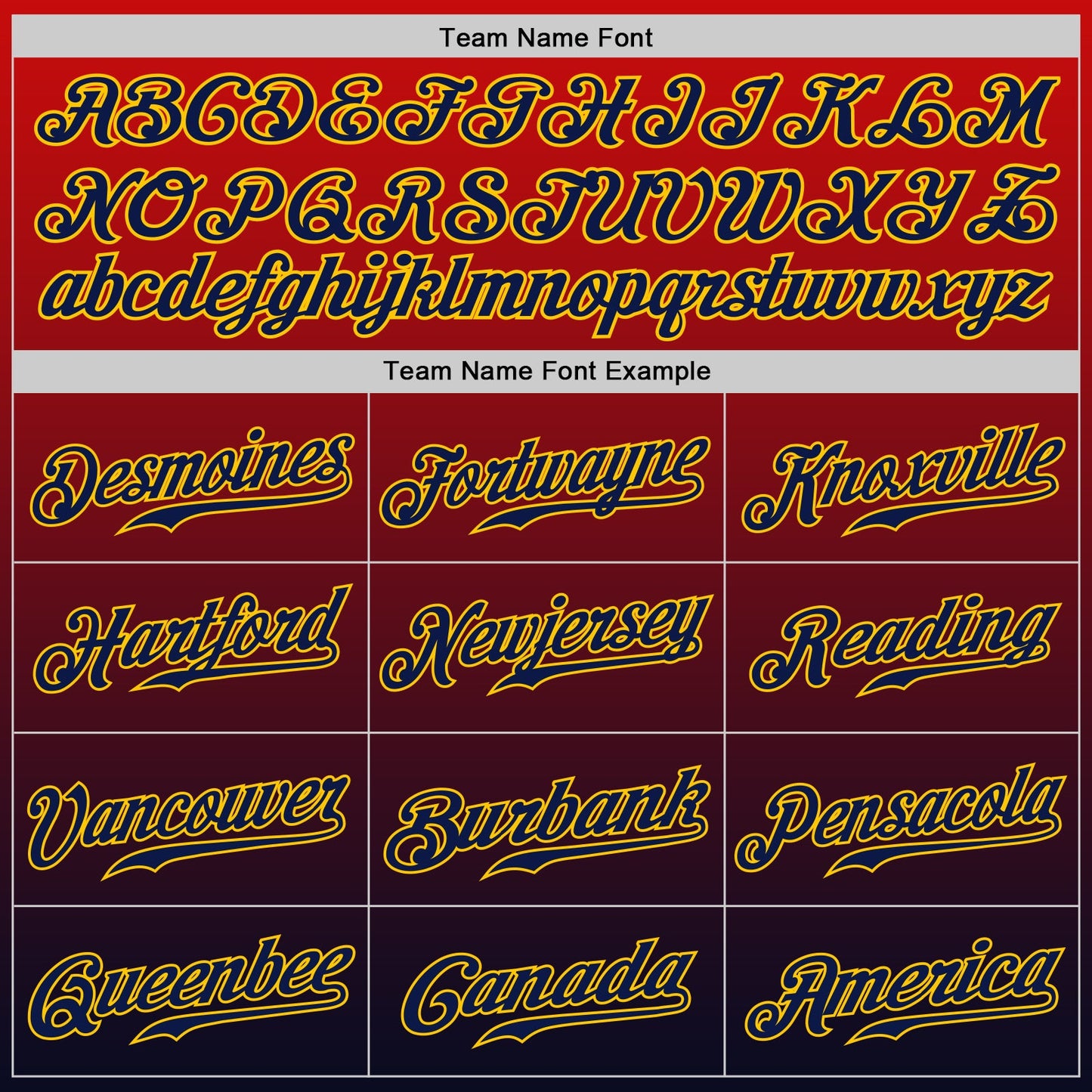 Custom Red Navy-Gold Authentic Fade Fashion Baseball Jersey view 5