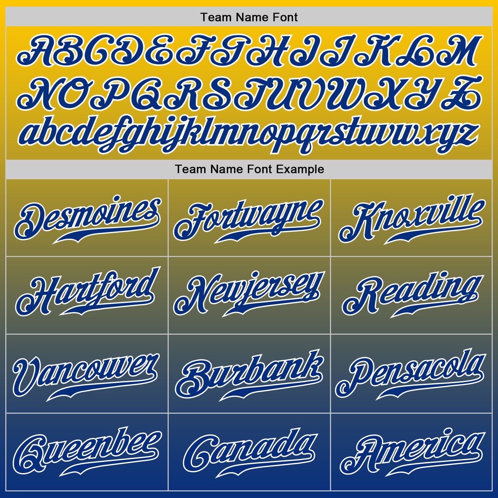 Custom Yellow Royal-White Authentic Fade Fashion Baseball Jersey view 5