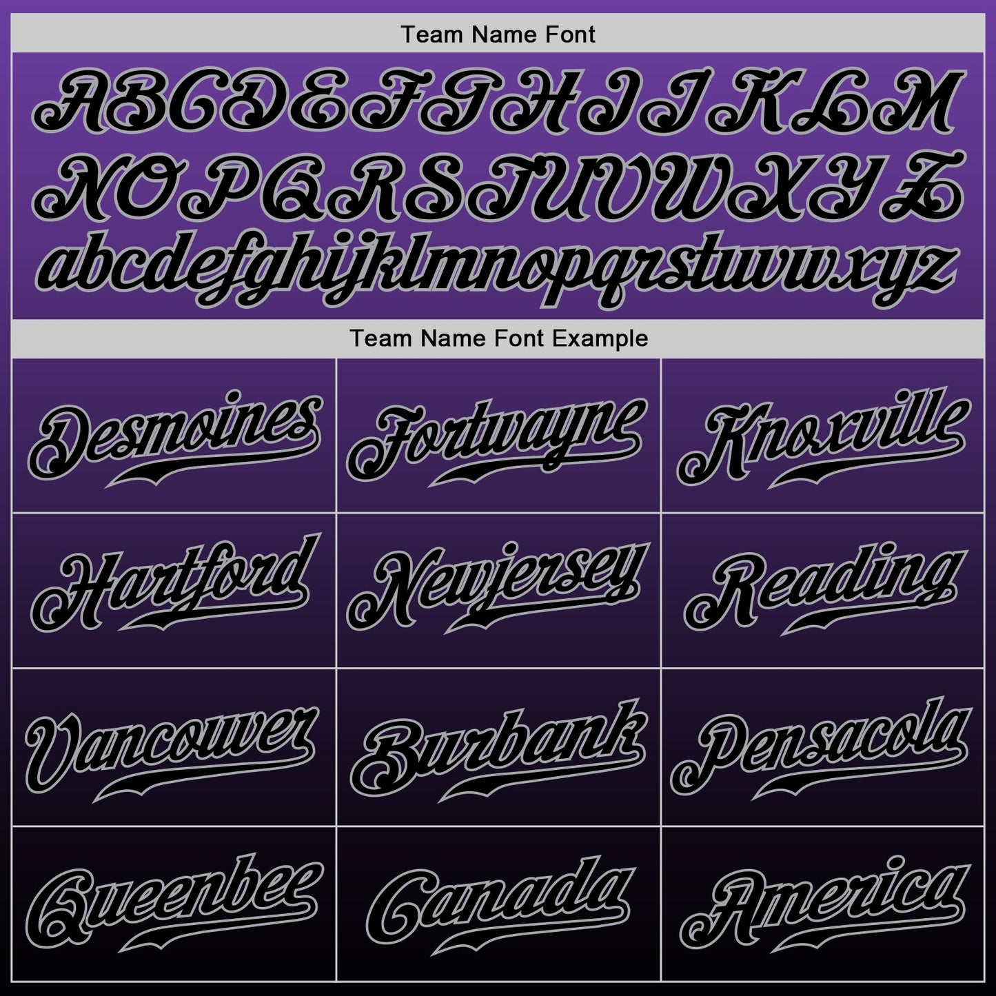 Custom Purple Black-Gray Authentic Fade Fashion Baseball Jersey view 5
