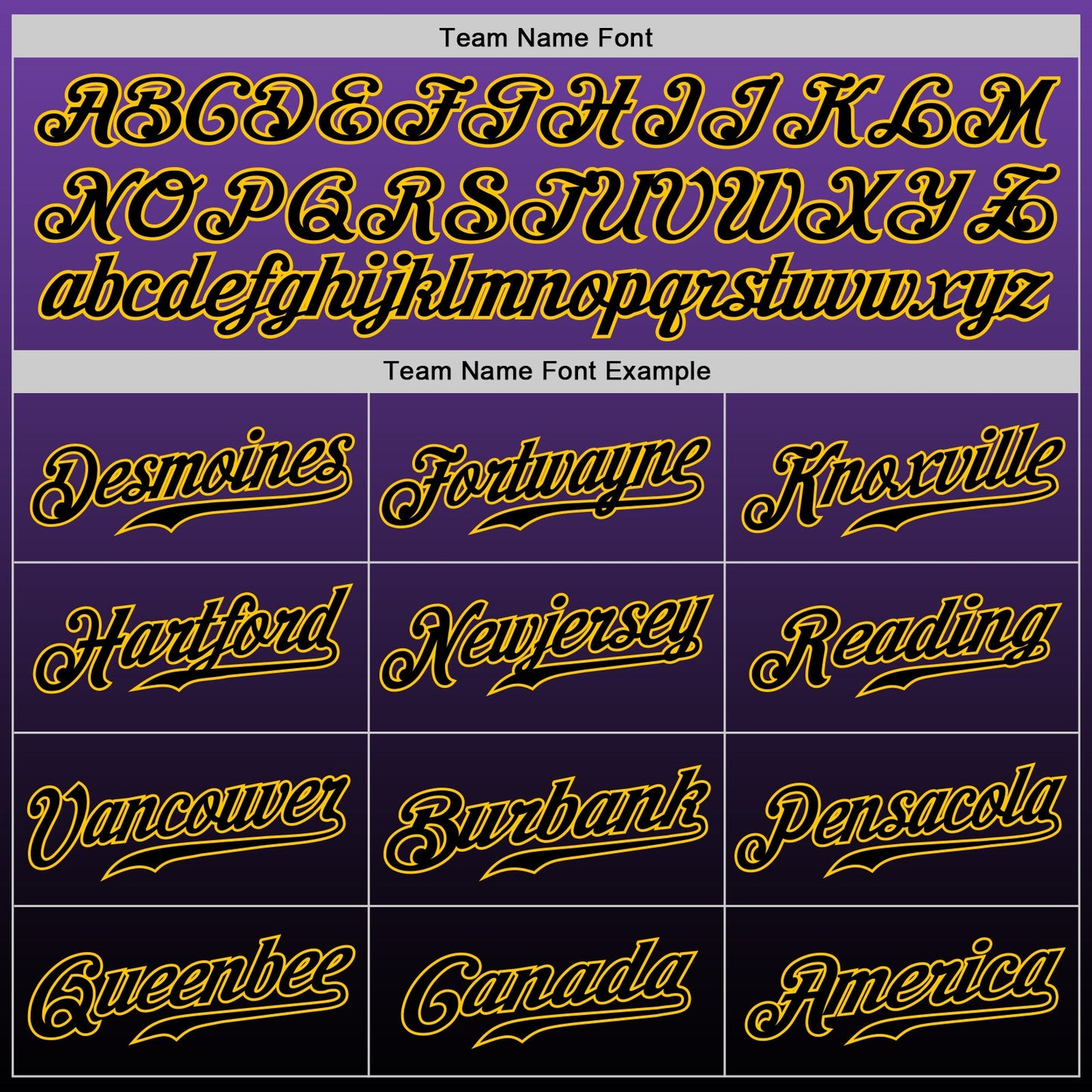 Custom Purple Black-Gold Authentic Fade Fashion Baseball Jersey view 5