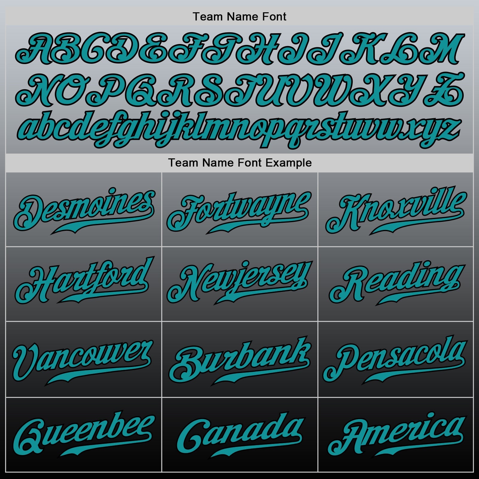 Custom Gray Teal-Black Authentic Fade Fashion Baseball Jersey view 6