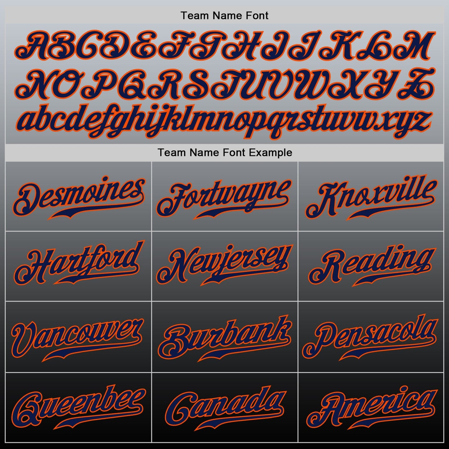 Custom Gray Orange-Navy Authentic Fade Fashion Baseball Jersey view 5