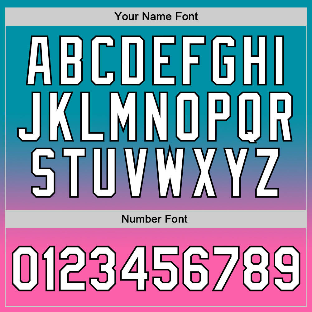 Custom Teal White-Pink Authentic Fade Fashion Basketball Jersey view 3