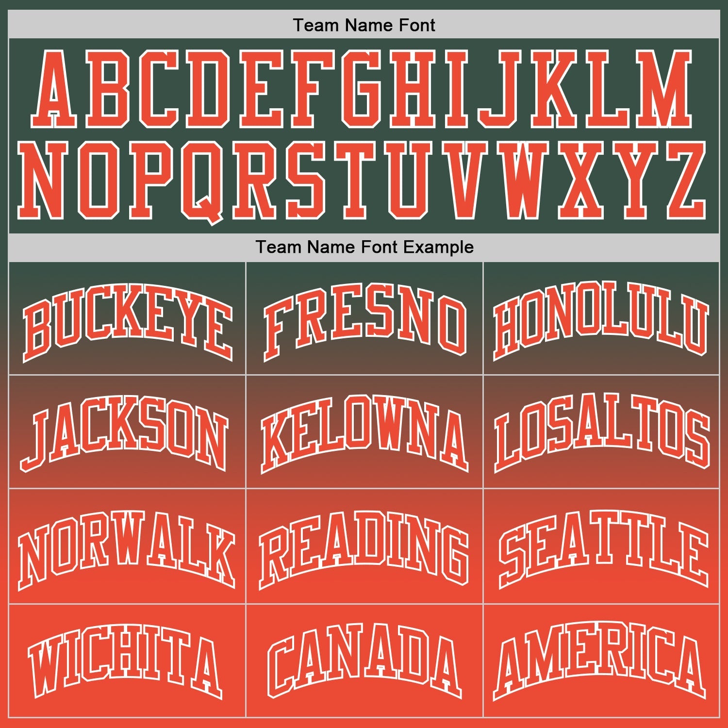 Custom Hunter Green Orange-White Authentic Fade Fashion Basketball Jersey view 4