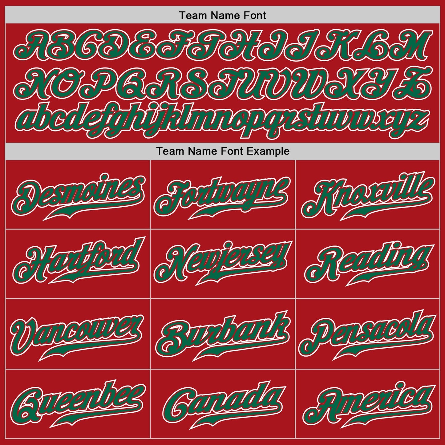 Custom Red Kelly Green-White Authentic Gradient Fashion Baseball Jersey view 4