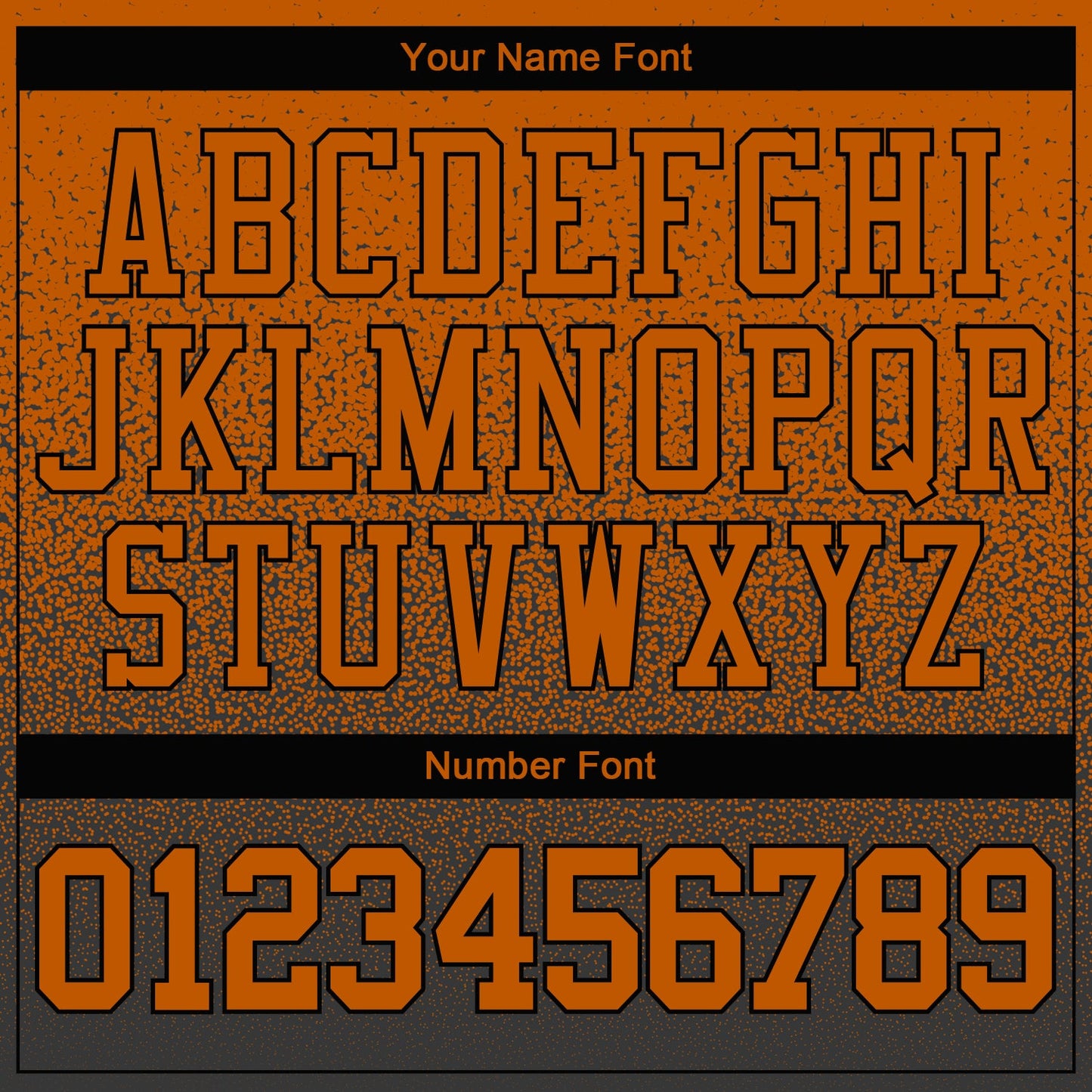 Custom Stitched Texas Orange Texas Orange-Black Fade Fashion Sports Pullover Sweatshirt Hoodie view 4