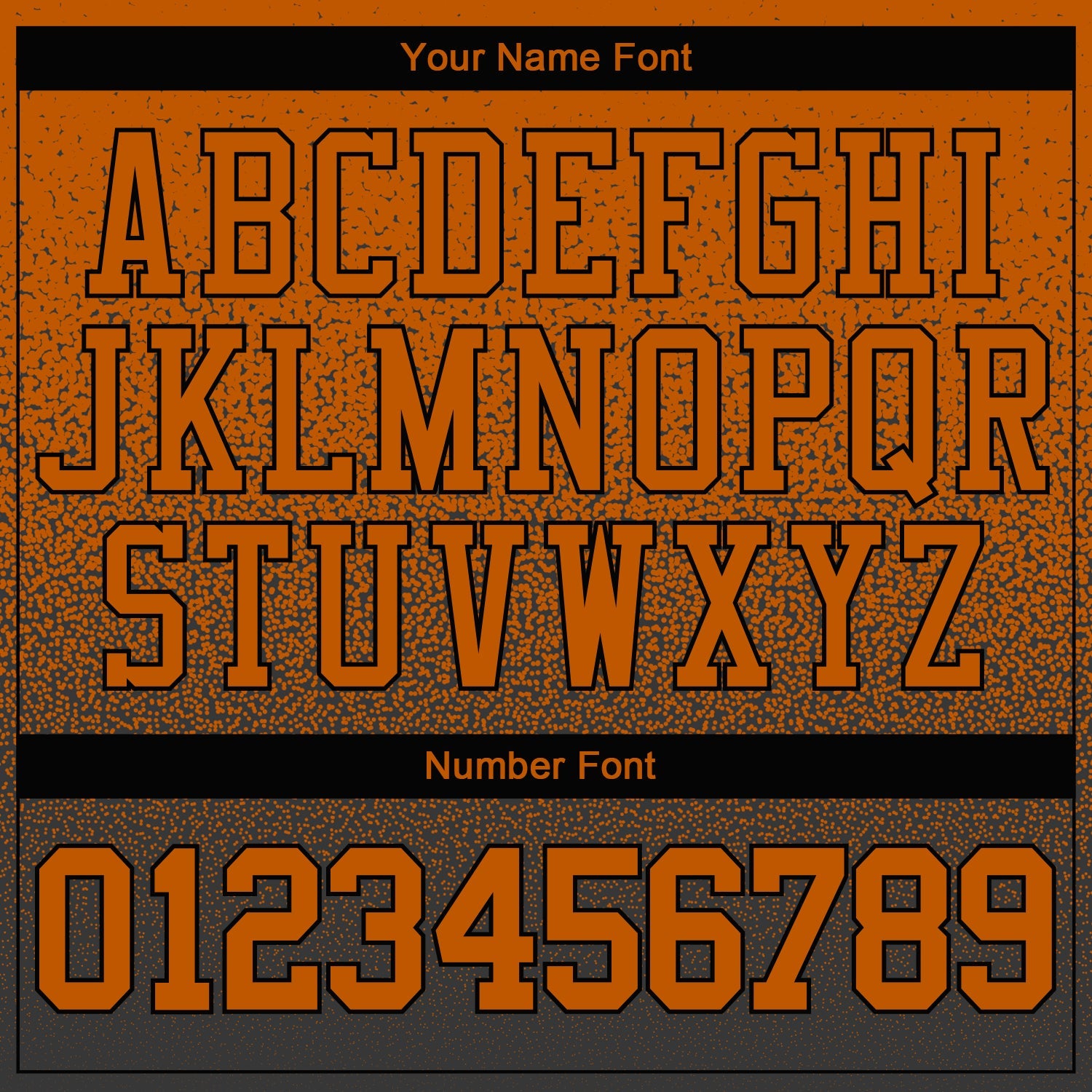 Custom Stitched Texas Orange Texas Orange-Black Fade Fashion Sports Pullover Sweatshirt Hoodie view 4