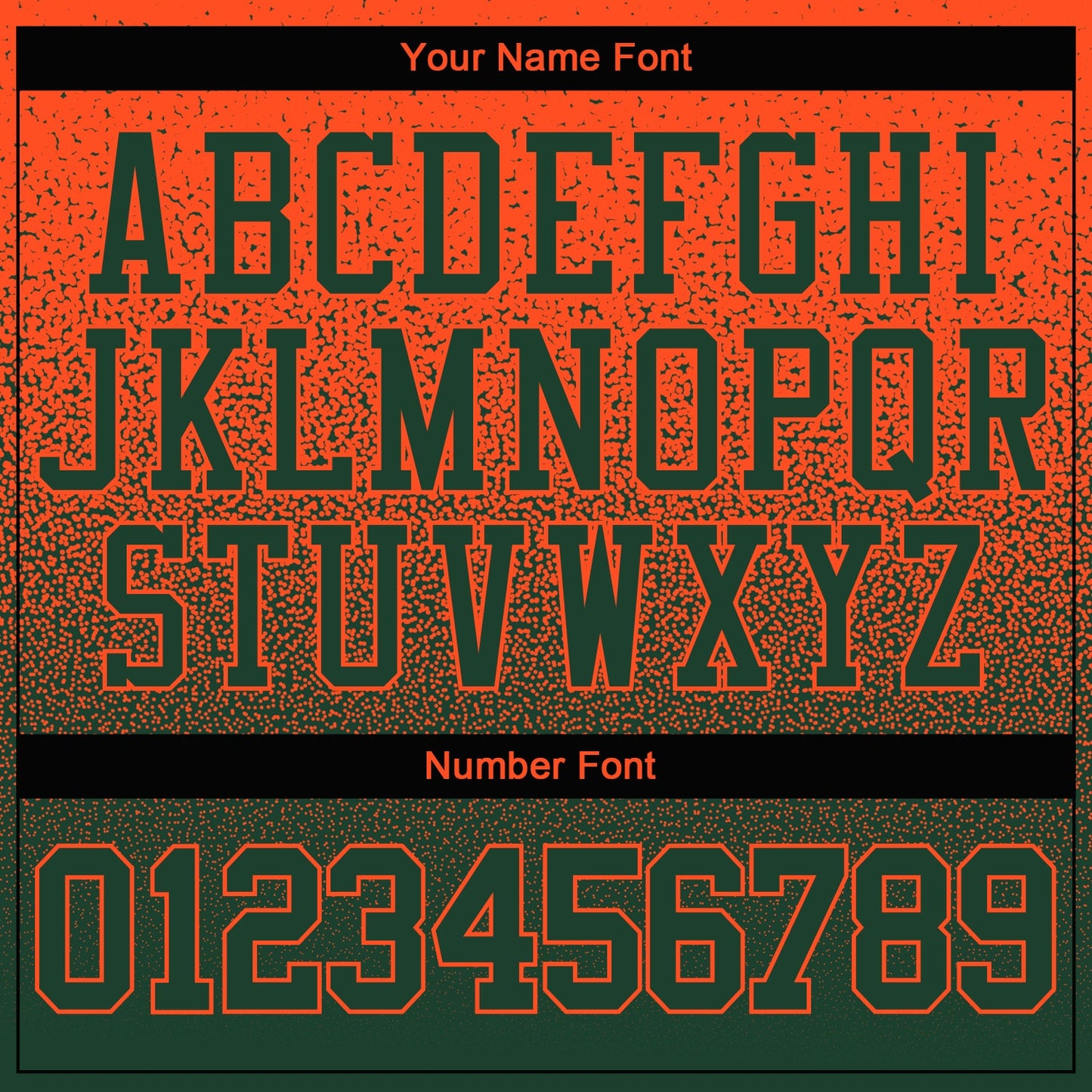 Custom Stitched Orange Green Fade Fashion Sports Pullover Sweatshirt Hoodie view 4