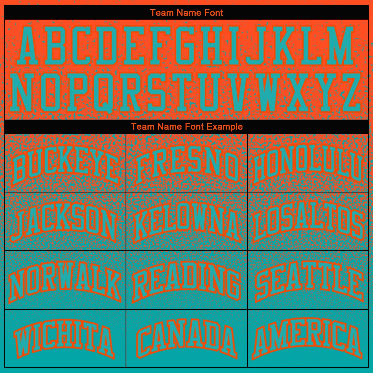 Custom Stitched Orange Aqua Fade Fashion Sports Pullover Sweatshirt Hoodie view 3